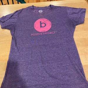 Purple Be Positive Tshirt